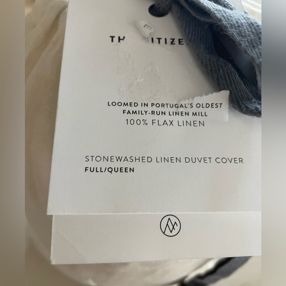 🆕The Citizenry Stonewashed
Linen Duvet Cover QUEEN
Ivory NWT - Picture 7 of 7